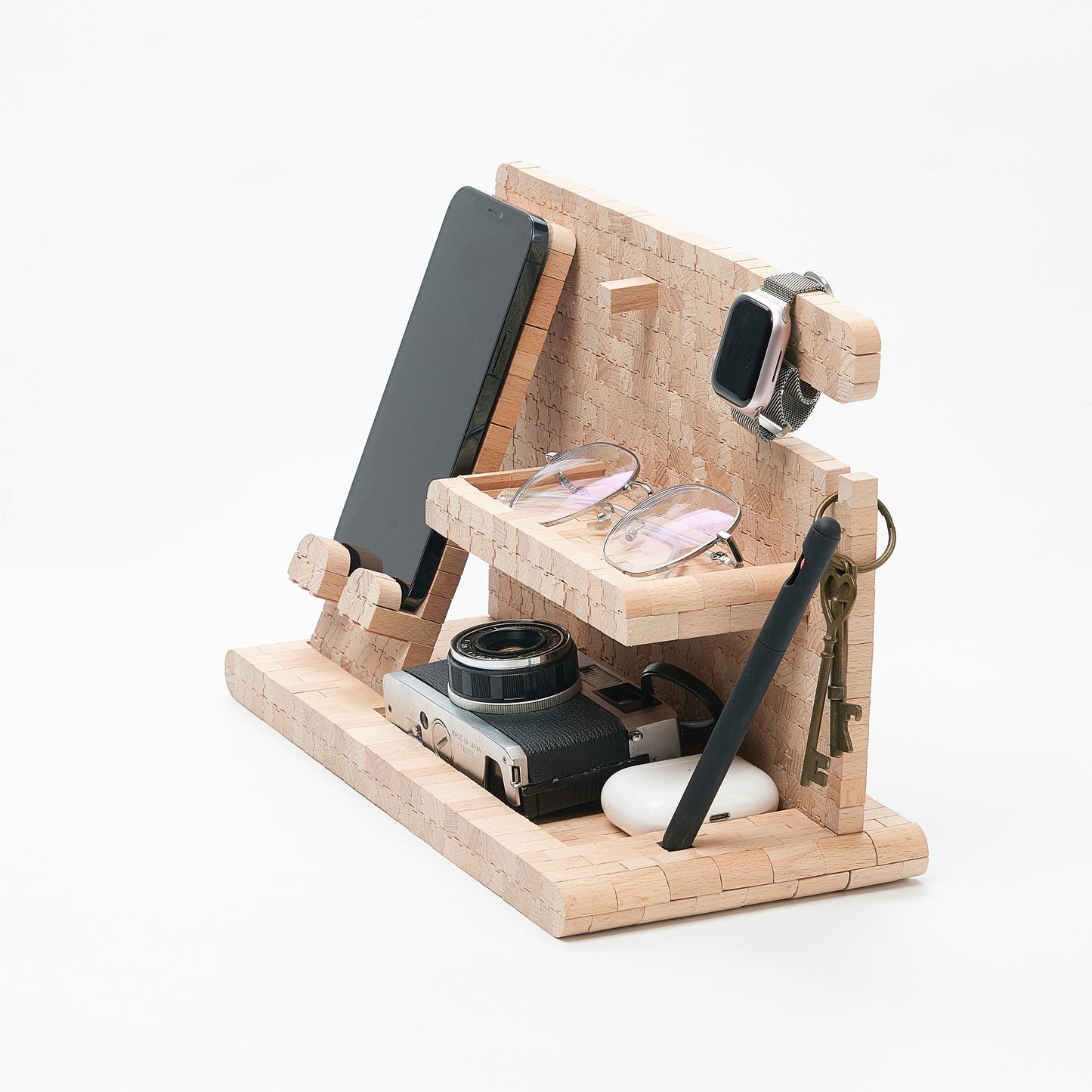 Desktop Organizer with Phone Holder