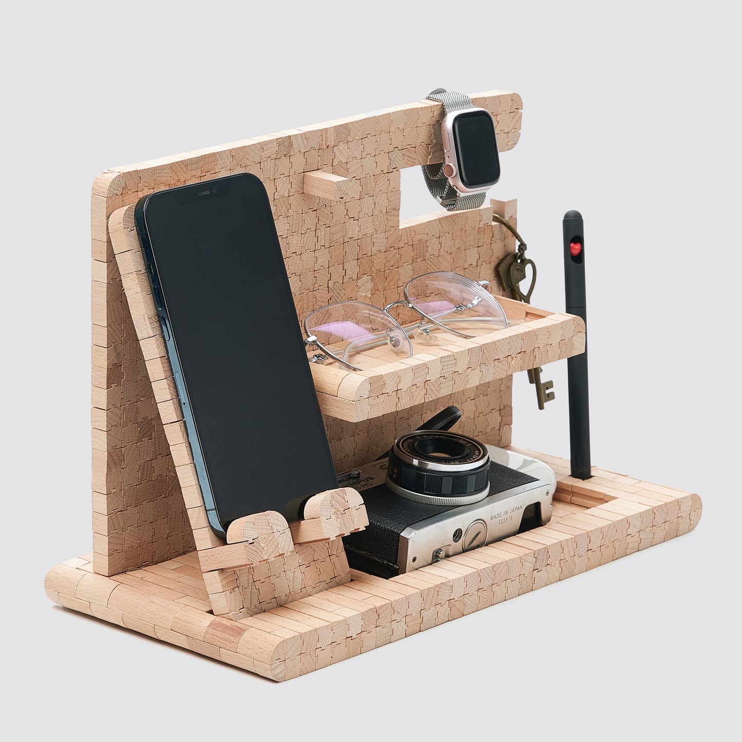 Desktop Organizer with Phone Holder